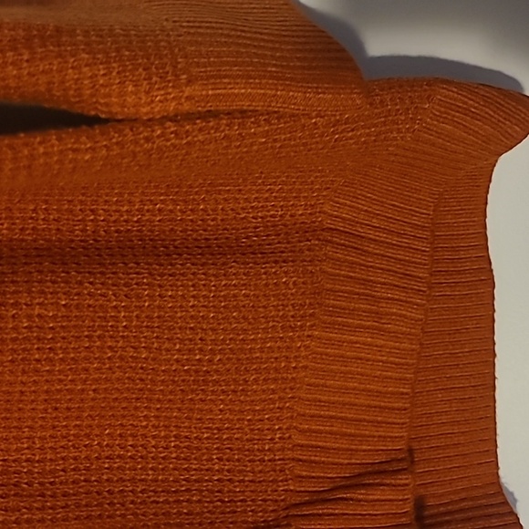 Old Navy Women's Burnt Orange Sweater So Soft Size XL Nwot - Picture 4 of 8